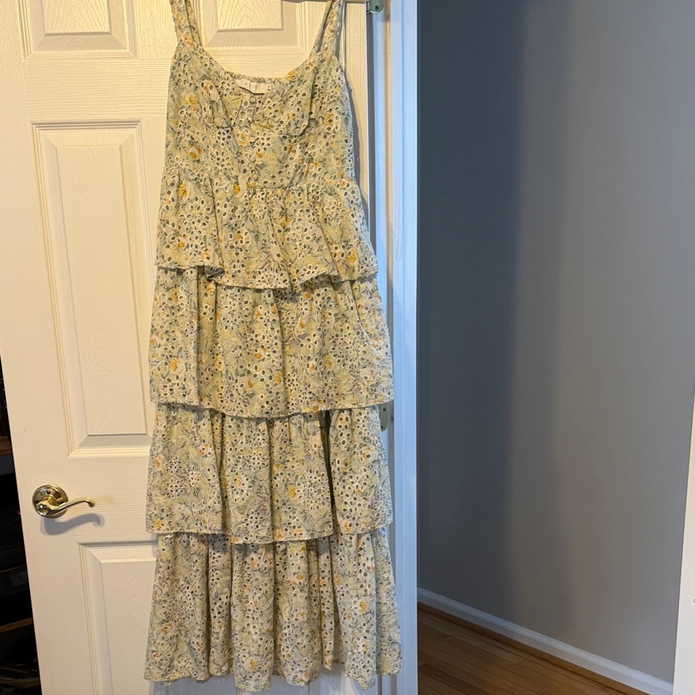 ASTR the Label Tiered Maxi Dress